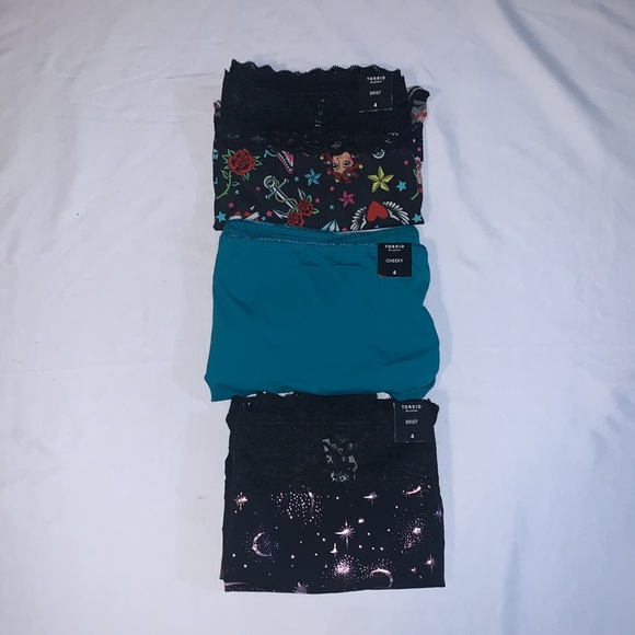 Torrid Curve Brief Panties, Lot of 3 Panties NWT Size 5 - Picture 14 of 14
